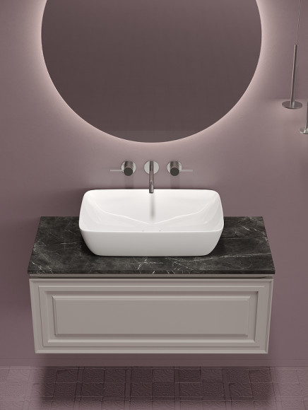 Тумба под раковину Sancos Very 100 VR100SM подвесная Doha Soft Тумба под раковину Sancos Very 100 VR100SM подвесная Doha Soft