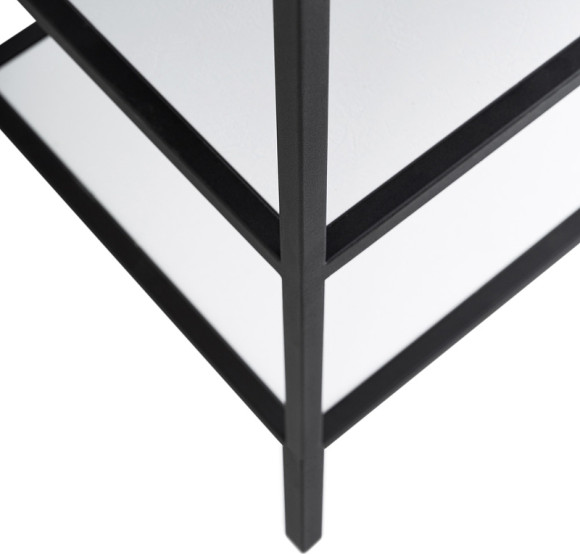 Консоль под раковину Cezares Cadro 120 CADRO-120/46/73-2C-PIA-MET-ST Черная матовая Консоль под раковину Cezares Cadro 120 CADRO-120/46/73-2C-PIA-MET-ST Черная матовая