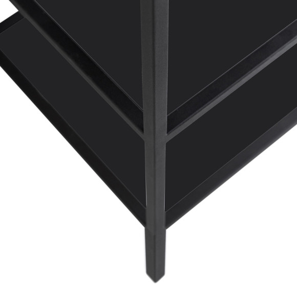 Консоль под раковину Cezares Cadro 120 CADRO-120/46/73-2C-PIA-MET-ST Черная матовая Консоль под раковину Cezares Cadro 120 CADRO-120/46/73-2C-PIA-MET-ST Черная матовая