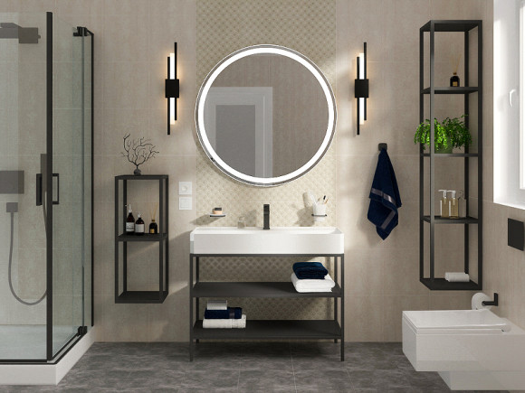 Консоль под раковину Cezares Cadro 120 CADRO-120/46/73-2C-PIA-MET-ST Черная матовая Консоль под раковину Cezares Cadro 120 CADRO-120/46/73-2C-PIA-MET-ST Черная матовая