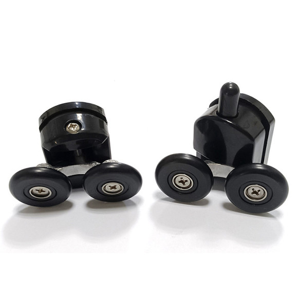 Душевой уголок Abber Schwarzer Diamant 80x80 AG02080BH-S80Bб профиль Черный стекло прозрачное