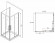 Душевой уголок Abber Schwarzer Diamant 80x80 AG02080BH-S80Bб профиль Черный стекло прозрачное