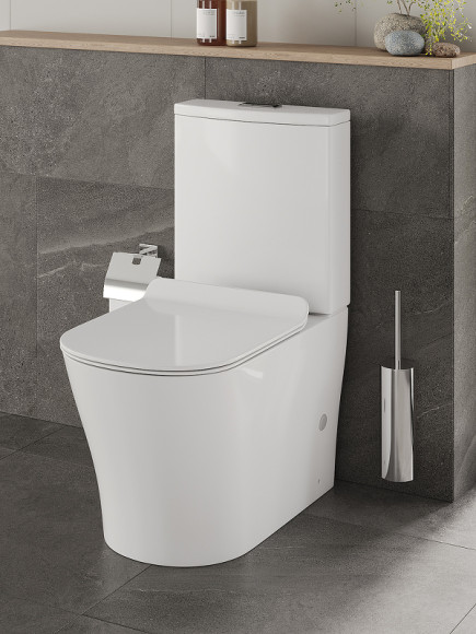 Унитаз компакт Orange C07-050W с бачком и сиденьем Микролифт Унитаз компакт Orange C07-050W с бачком и сиденьем Микролифт