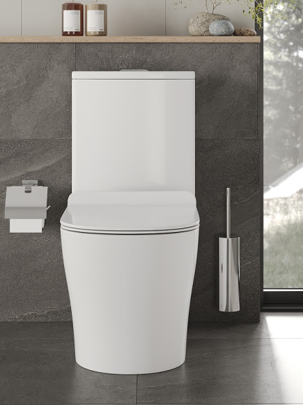 Унитаз компакт Orange C07-050W с бачком и сиденьем Микролифт Унитаз компакт Orange C07-050W с бачком и сиденьем Микролифт