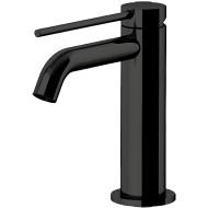 Смеситель для раковины Gattoni Circle Two 9142/91NO Черный матовый Смеситель для раковины Gattoni Circle Two 9142/91NO Черный матовый