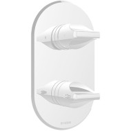 Смеситель для душа Bossini Apice Z00500.045 с термостатом Белый матовый