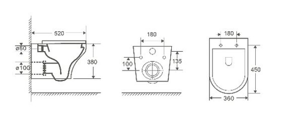 Унитаз WeltWasser Odenbach 004 GL-WT 10000003704 подвесной Белый глянец с сиденьем Микролифт Унитаз WeltWasser Odenbach 004 GL-WT 10000003704 подвесной Белый глянец с сиденьем Микролифт