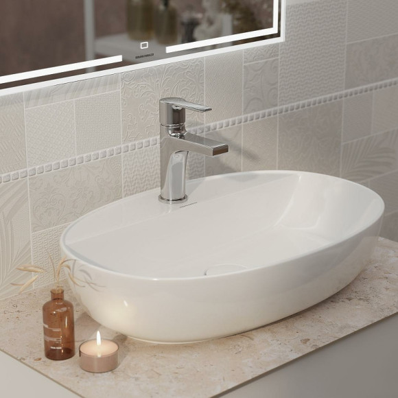 Смеситель для раковины Kerama Marazzi Sonata P4CR205ZNKM Хром Смеситель для раковины Kerama Marazzi Sonata P4CR205ZNKM Хром