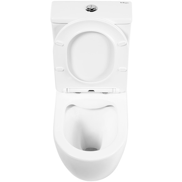 Унитаз компакт BelBagno Amanda BB051CPR/BB051SC без бачка с сиденьем Микролифт Унитаз компакт BelBagno Amanda BB051CPR/BB051SC без бачка с сиденьем Микролифт