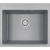 Кухонная мойка Paulmark Kante 60 PM106052-GRM Серый металлик