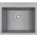 Кухонная мойка Paulmark Kante 60 PM106052-GRM Серый металлик Кухонная мойка Paulmark Kante 60 PM106052-GRM Серый металлик