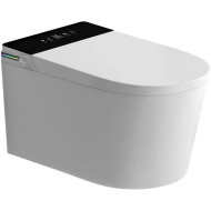 Комплект унитаза биде с инсталляцией SantiLine SL-5037 подвесной с сиденьем Микролифт