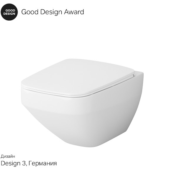 Унитаз AM.PM Inspire V2.0 FlashClean CK50H0603W подвесной с гигиеническим душем и ершиком с сиденьем Микролифт Унитаз AM.PM Inspire V2.0 FlashClean CK50H0603W подвесной с гигиеническим душем и ершиком с сиденьем Микролифт