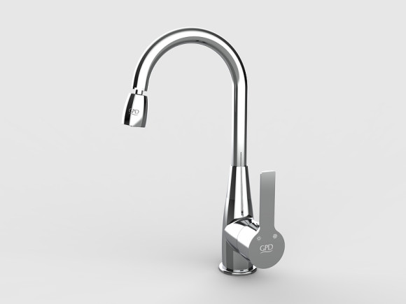 Смеситель для раковины GPD Solus MTL55 Хром