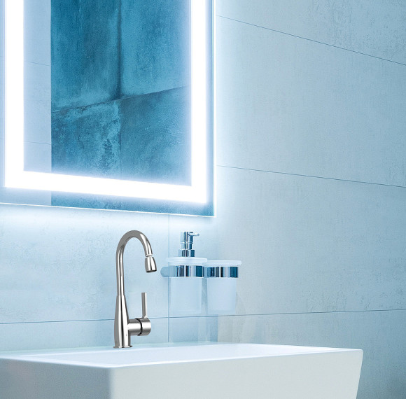 Смеситель для раковины GPD Solus MTL55 Хром