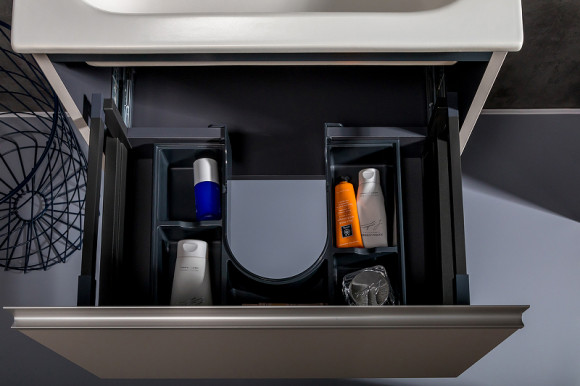 Тумба под раковину Boheme Armadi Art Vallessi 60 837-060-C подвесная Кашемир матовый