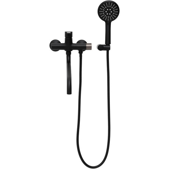 Смеситель для ванны Haiba HB22652-7 универсальный Черный матовый Смеситель для ванны Haiba HB22652-7 универсальный Черный матовый