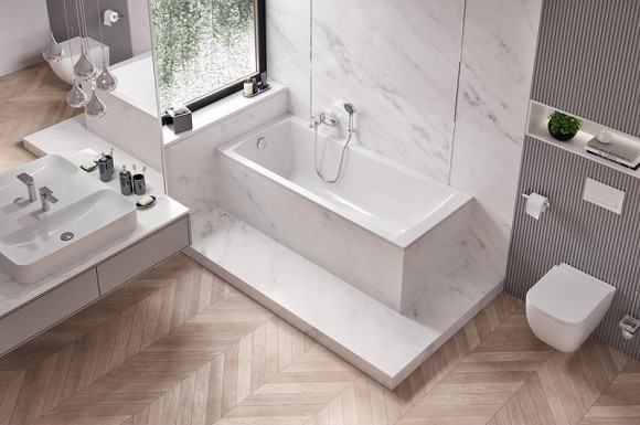 Акриловая ванна Excellent Aquaria 140х70 WAEX.AQU14WH Белая Акриловая ванна Excellent Aquaria 140х70 WAEX.AQU14WH Белая