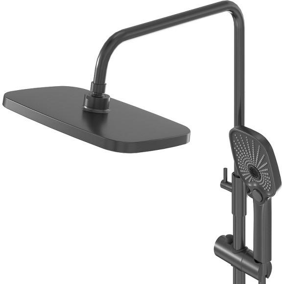 Душевая система Grossman Pragma 500.K35.03.420 Графит брашированный Душевая система Grossman Pragma 500.K35.03.420 Графит брашированный