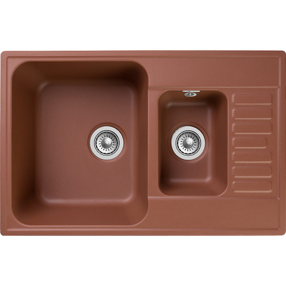 Кухонная мойка GranFest Quarz GF-Z21K Терракот Кухонная мойка GranFest Quarz GF-Z21K Терракот