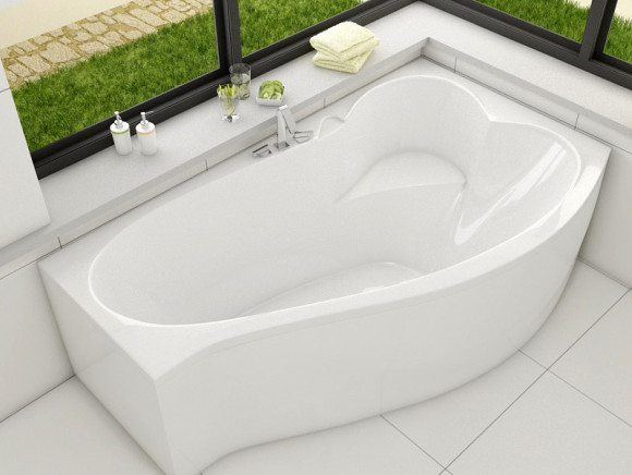 Акриловая ванна Relisan Isabella 170х90 R Гл000010530 без гидромассажа