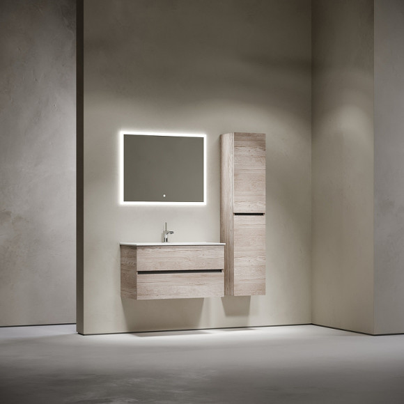 Тумба под раковину Sancos Urban 90 UR90EG подвесная Дуб Галифакс натуральный