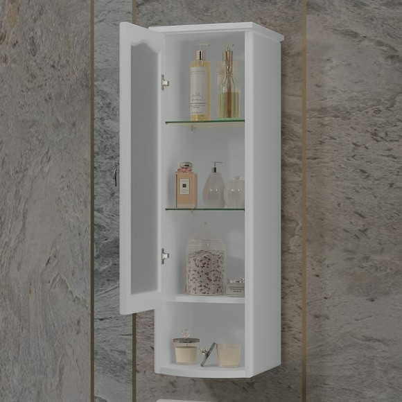 Подвесной шкаф Opadiris Риспекто 30 L 00-00006080 Белый матовый