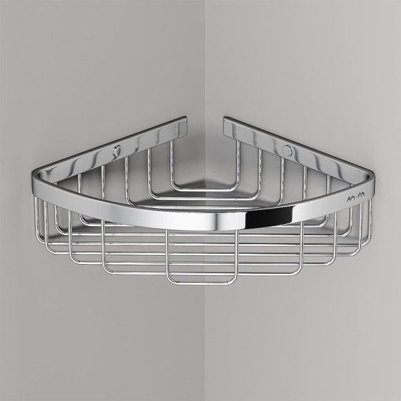 Полка корзина AM.PM Sense L A7452100 угловая Хром Полка корзина AM.PM Sense L A7452100 угловая Хром