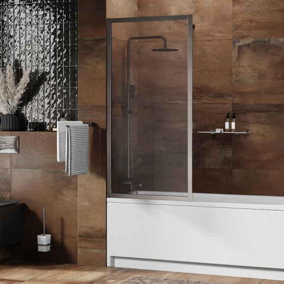 Шторка на ванну WasserKRAFT Abens 80 20W01-80 BN Fixed WasserSchutz профиль Никель стекло прозрачное Шторка на ванну WasserKRAFT Abens 80 20W01-80 BN Fixed WasserSchutz профиль Никель стекло прозрачное