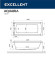 Акриловая ванна Excellent Aquaria 160x70 WAEX.AQU16.SOFT.BR с гидромассажем Акриловая ванна Excellent Aquaria 160x70 WAEX.AQU16.SOFT.BR с гидромассажем