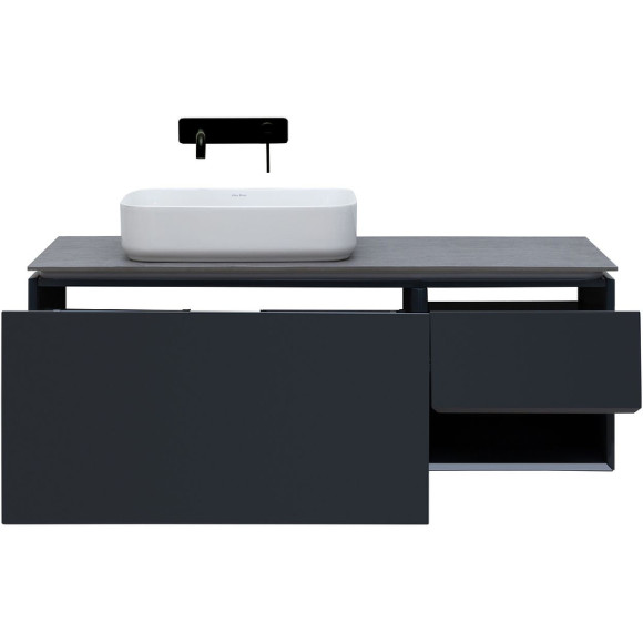 Тумба под раковину Allen Brau Infinity 120 L 1.21006.AM подвесная Антрацит матовый Тумба под раковину Allen Brau Infinity 120 L 1.21006.AM подвесная Антрацит матовый