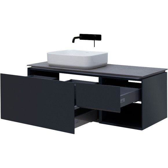 Тумба под раковину Allen Brau Infinity 120 L 1.21006.AM подвесная Антрацит матовый Тумба под раковину Allen Brau Infinity 120 L 1.21006.AM подвесная Антрацит матовый