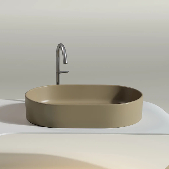 Раковина-чаша Ceramicanova Element 61 CN6048MC Капучино матовая Раковина-чаша Ceramicanova Element 61 CN6048MC Капучино матовая