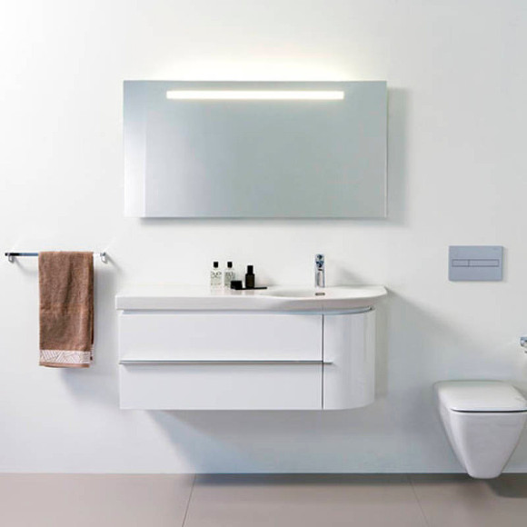 Раковина Laufen Palace New 120 R 8.1670.5.000.104.1 Белая Раковина Laufen Palace New 120 R 8.1670.5.000.104.1 Белая