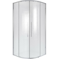 Душевой уголок Niagara Nova 100х100 NG-3627-34 профиль Хром стекло шиншилла