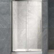 Душевая дверь Veconi Vianno VN-34 120 VN34-120-01-C7 профиль Хром стекло прозрачное