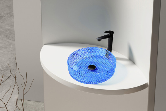 Раковина-чаша Abber Glas 40 AK2301DB Синяя Раковина-чаша Abber Glas 40 AK2301DB Синяя