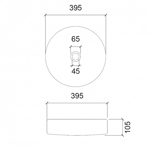 Раковина-чаша Abber Glas 40 AK2301DB Синяя Раковина-чаша Abber Glas 40 AK2301DB Синяя
