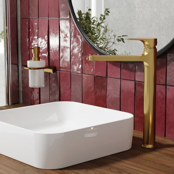 Смеситель для раковины WasserKRAFT Havel 3603H Золото матовое Смеситель для раковины WasserKRAFT Havel 3603H Золото матовое