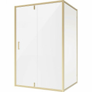 Душевой уголок Niagara Nova 120х100 NG-43-12AG-A100G профиль Холодное золото стекло прозрачное