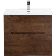 Тумба под раковину BelBagno Etna-H60 80 ETNA-H60-800-2C-SO-RW-P подвесная Rovere Moro