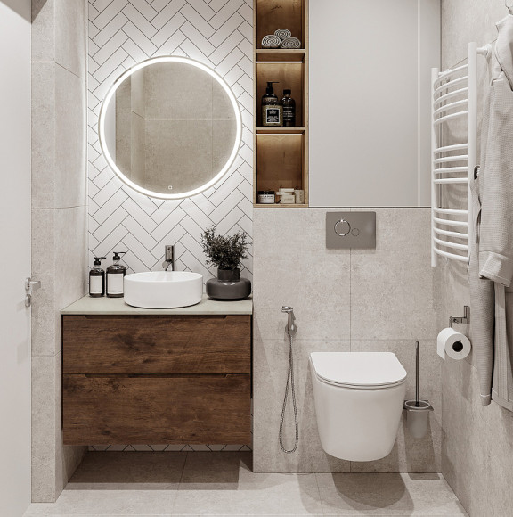 Тумба под раковину BelBagno Etna-H60 80 ETNA-H60-800-2C-SO-RW-P подвесная Rovere Moro