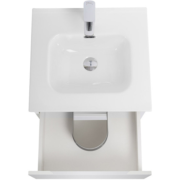 Тумба под раковину BelBagno Etna 50 ETNA-500-2C-SO-BL подвесная Bianco Lucido Тумба под раковину BelBagno Etna 50 ETNA-500-2C-SO-BL подвесная Bianco Lucido