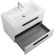 Тумба под раковину Cezares Eco-Cer-N 80 ECO-CER-N-800-2C-SO-BO подвесная Bianco Opaco без ручек