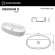 Раковина Whitecross Obsidian D 65 0736.065037.200 Белая матовая Раковина Whitecross Obsidian D 65 0736.065037.200 Белая матовая
