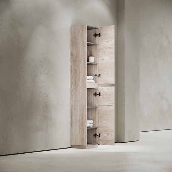 Шкаф пенал Sancos Libra Floor 35 PLB35FEG Дуб галифакс натуральный Шкаф пенал Sancos Libra Floor 35 PLB35FEG Дуб галифакс натуральный