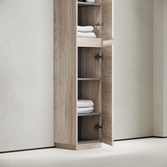 Шкаф пенал Sancos Libra Floor 35 PLB35FEG Дуб галифакс натуральный Шкаф пенал Sancos Libra Floor 35 PLB35FEG Дуб галифакс натуральный