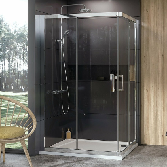 Душевая дверь Ravak 10° 10RV2K-110 1ZJD0C00Z1 профиль Хром стекло Transparent Душевая дверь Ravak 10° 10RV2K-110 1ZJD0C00Z1 профиль Хром стекло Transparent