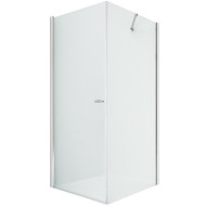 Душевой уголок New Trendy New Soleo Chrome 90x90 D-0141A/D-0088B профиль Хром стекло прозрачное