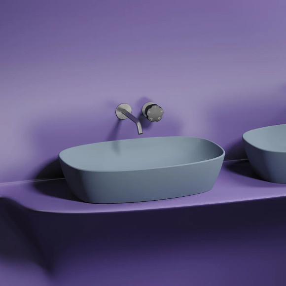 Раковина-чаша Ceramicanova Element 60 CN6049MHL Серо-голубая матовая Раковина-чаша Ceramicanova Element 60 CN6049MHL Серо-голубая матовая